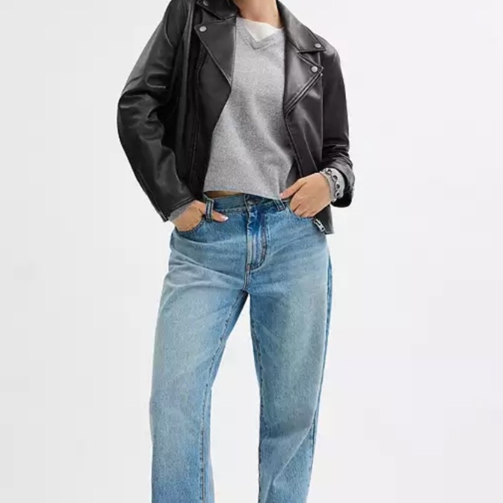 Coach Black Leather Moto Jacket - Picture 2 of 13